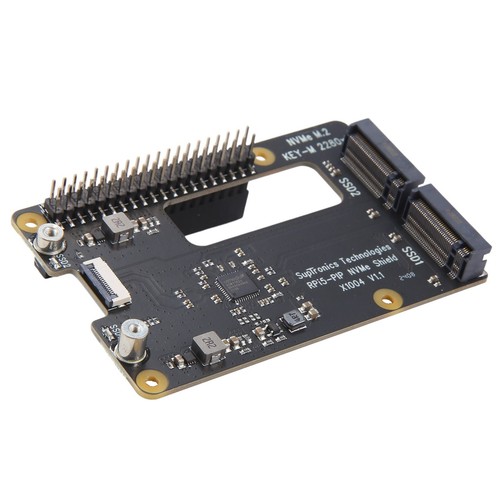 X1004 for 5 PCIE to M.2 NVME Dual SSD Expansion Board 2280 NOT Support1601 - Afbeelding 2 van 6
