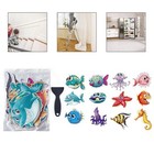 Antirutsch Marine Life Bad Aufkleber 12er Set für sicheres und unterhaltsames B