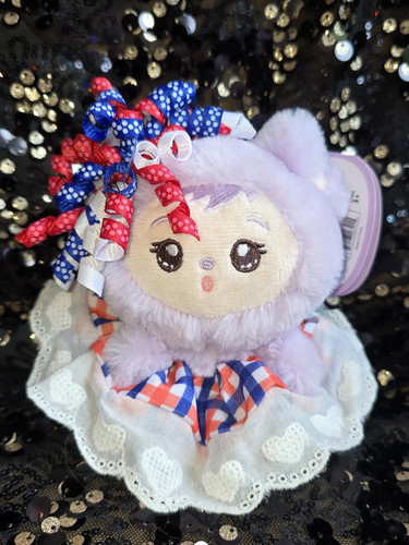 DRESSED UP Yoonique LaBabies Plush Clip Keychain Monster Doll CHOOSE YOUR COLOR - Picture 8 of 10
