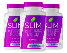 Slim Metrix, Slim Metrix Plus Pills for Weight Loss Dietary Supplement (3 Pack)
