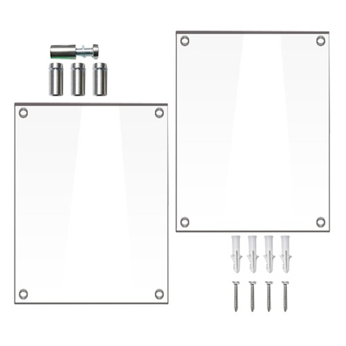 Clear Acrylic Photo Frame Wall Mounting Clear Picture Frame Picture Photo - Picture 4 of 12