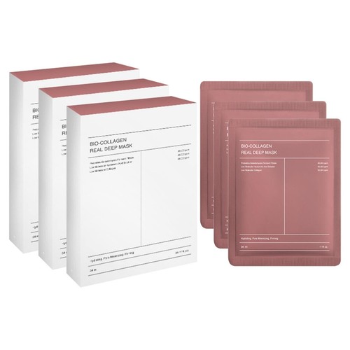 Bio-Collagen Real Deep Mask By BIODANCE/ Hydrating Overnight Sheet Mask 4pcs/Box - Picture 19 of 23