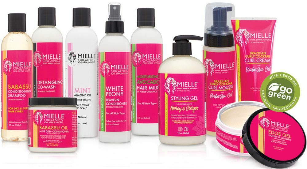 Mielle Organics | Productos para el cuidado del cabello (babasú, miel y jengibre)