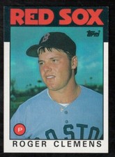 Roger Clemens 1986 Topps #661 Baseball Card