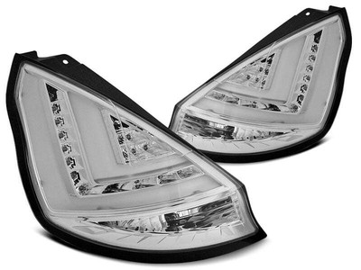 Stopuri for Ford Fiesta MK7 08-12 crom cu LED-uri tub de lumină LTI interior TUN