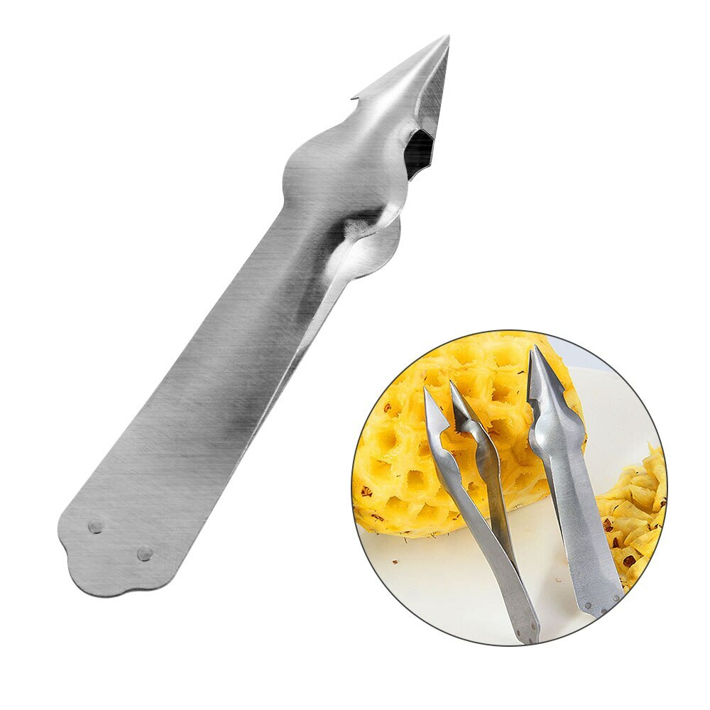 Stainless Steel Cutter, Pineapple Peeler, Corer, Slicer Clip, Fruit Salad Tools item image