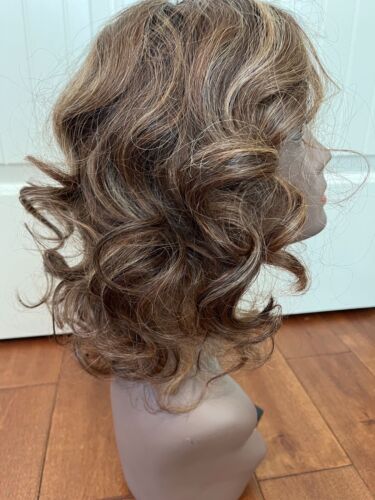 Iman Hollywood Curls Wig Highlighted Brown Gorgeous Locks Collection - Picture 2 of 5