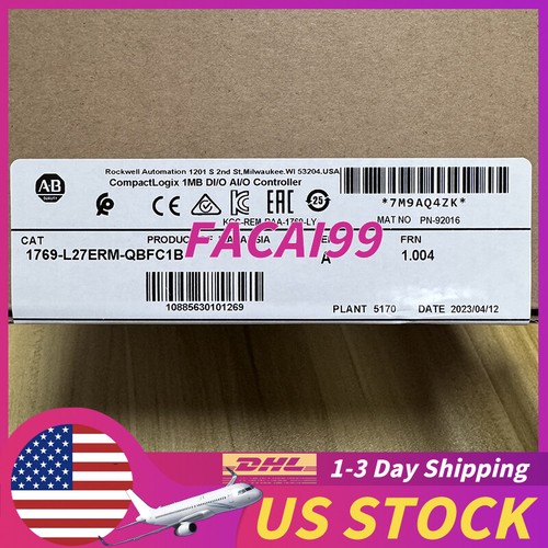 Fast Shipping1PC 1769-L27ERM-QBFC1B AB with 1 Year Warranty - Picture 1 of 7
