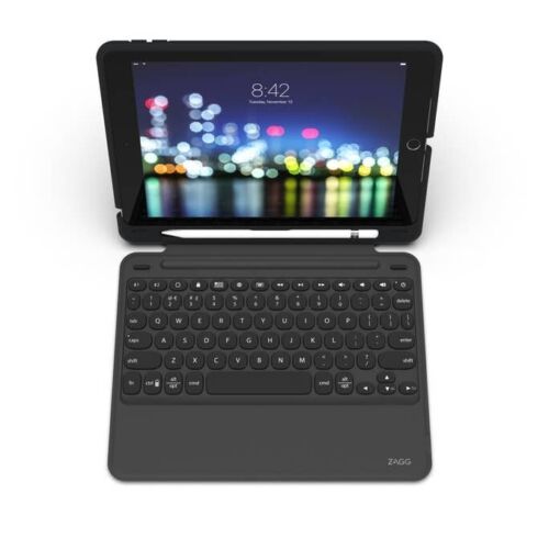 Zagg Slim Book Go Tastaturhülle für iPad 9,7 Zoll 6. Generation 2018 schwarz - Bild 2 von 5