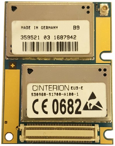 CINTERION EU3 GSM GPRS EDGE UMTS HSDPA WIRELESS MODULE GEMALTO SIEMENS - Picture 1 of 2