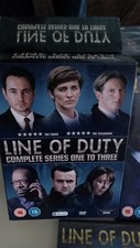 LINE OF DUTY : COMPLETE SERIES ONE TO THREE 1 - 3,DVD BOXSET (6 discs) Mint Cond