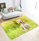 3D Pet Dog Labrador N168 Animal Non Slip Rug Mat Round Elegant Carpet Amy