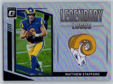 2021 Donruss Optic #LL-13 Matthew Stafford Legendary Logos Rams TC4514