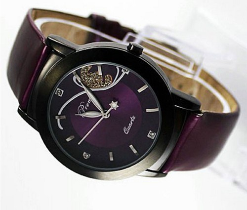 Orologio da polso donna moda ragazza casual retrò lusso strass cristallo quarzo - Foto 4 di 7