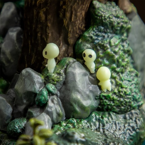 Princess Mononoke Water Garden BONSAI Figure Moonlit Forest Studio Ghibli - Bild 9 von 14