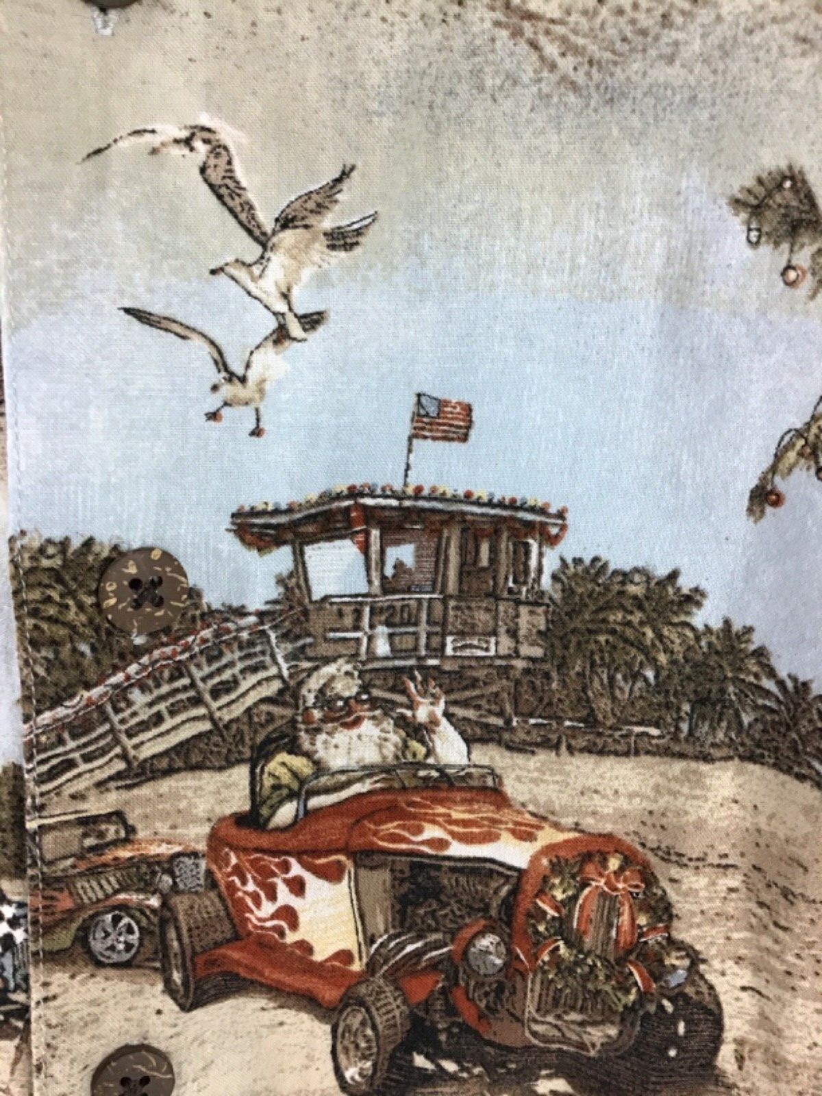 Windham pointe mens button down santa sturgis hot… - image 4