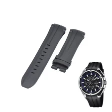 Chrono Bike F16882-5 20mm Black Rubber Strap For Festina