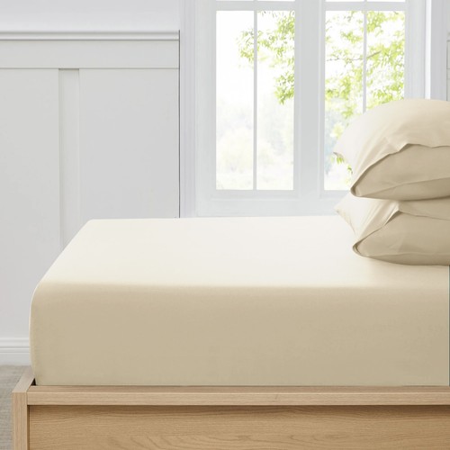 Extra Deep Pocket Fitted Sheet Soft Breathable Microfiber Fitted Bed Sheets - Picture 65 of 68