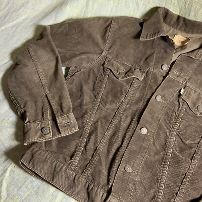 Small 38-40 Sexy Vintage Levis Corduroy Trucker Jacket in