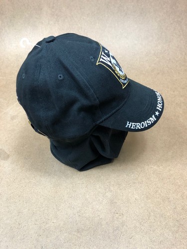 Eagle Emblems - Cappello Berretto Sacrificio Onore Eroismo - Nero  - Foto 4 di 6