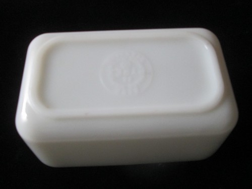 Vintage Pyrex 0502 1 1/2 Pint Amish Butterprint Rectangle Dish Turquoise NO LID - Picture 4 of 4