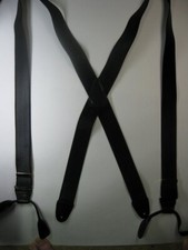 Men's Suspenders - Button-On in Various Colors, Gold Tone, USA Made