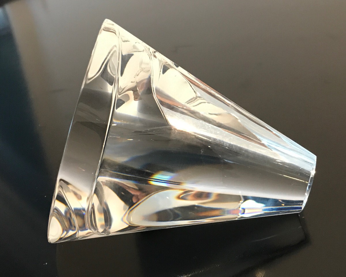 【美品】STEUBEN　ハート　クリスタル　貴重　ガラス　置物　オブジェ 美品】STEUBEN ハート クリスタル 貴重 ガラス 置物 オブジェ
