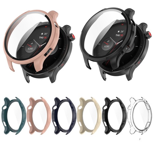 Pour Huami Amazfit GTR 4/4 Pro Boîtier de Montre PC Verre Housse de Protection Ecran Complet - Photo 1 sur 18