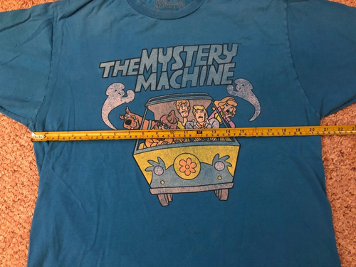 Camisa SCOOBY-DOO The Mystery Machine Para Hombre Lg Estilo Vintage Hanna-Barbera TV - Imagen 7 de 9