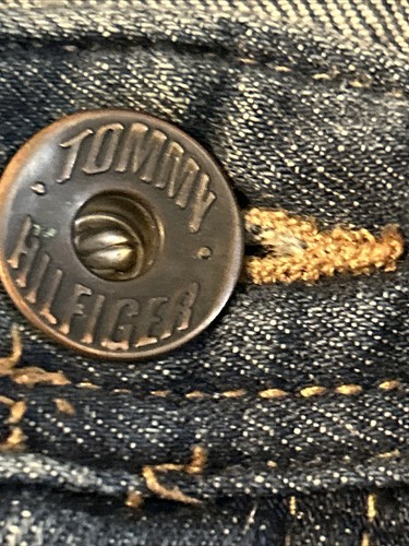 Tommy Hilfiger Damen Gr. 14 Spirt Crop Relaxed Strech Blue Denim Jeans - Bild 8 von 14