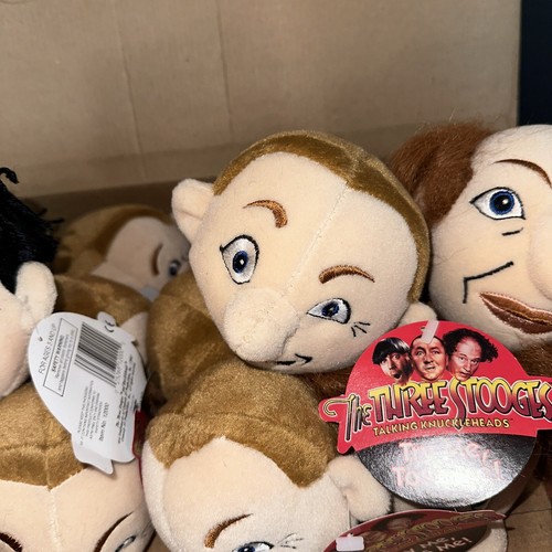 The Three Stooges Talking Knuckleheads 1997 Wholesale Box( Don’t Talk)Sold As Is - Picture 7 of 11