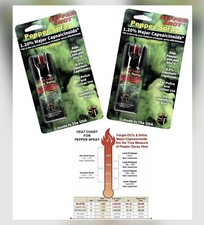 2  HOT ON MARKET 2 oz POLICE Pepper Spray STREAM SAFETY LOCK Self Home Defense