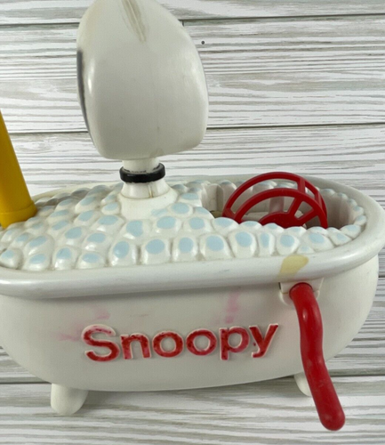 Peanuts Snoopy Badewanne Blase Maschine Spielzeug Blasenblasen Vintage - Bild 8 von 8