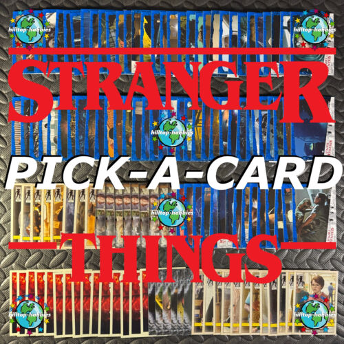 TOPPS 2019 STRANGER THINGS WELCOME TO THE UPSIDE DOWN PICK-A-CARD BASE+SUBSETS - Picture 1 of 262