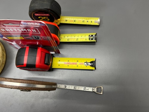 (O) VINTAGE CRAFTSMAN LUFKIN EVANS TAPE MEASURE SET LOT - EXC COND - USA - Picture 7 of 7