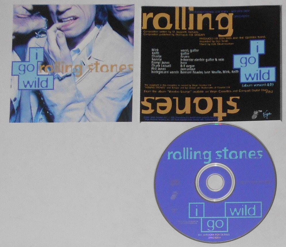 rolling stones i go wild (RARE4点セット送料込み) Rolling Stones - I Go Wild - U.S. promo cd | eBay