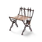 Kaminholzständer Brennholzablage Gusseisen Kaminholzkorb Kaminbesteck Antik