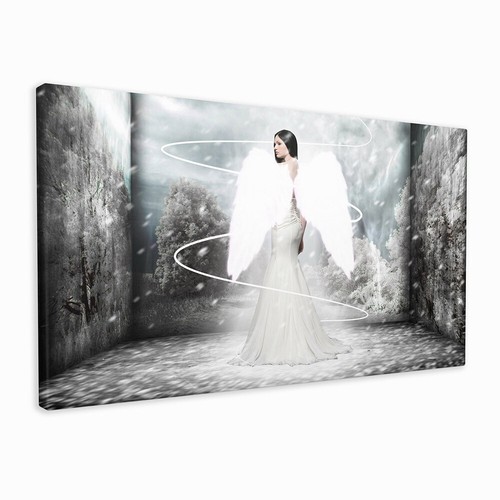 Angel Canvas Wall Art High Quality Framed Prints Various Colours And Sizes - Picture 23 of 46