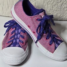 Converse All Star Loophole Pink /Navy/Purple YOUTH / JUNIOR Size 1