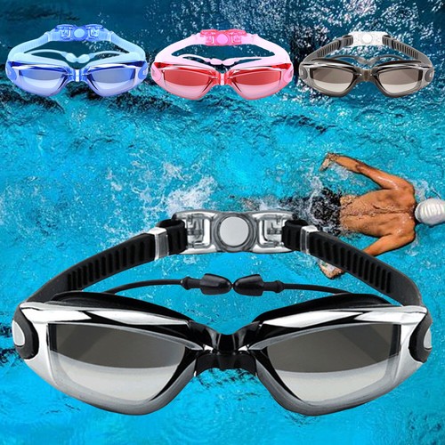 Outdoor Swimming Goggles for Men Women Adult Kids Diving Googles Anti-Fog UK - Picture 8 of 19