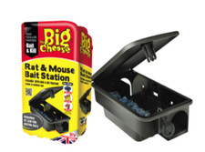 The Big Cheese Caravan Home Garden Rodent Rat & Mouse Bait Station Trap STV179