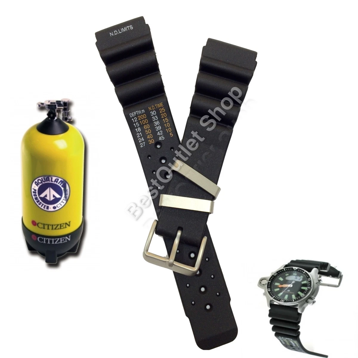 Cinturino orologio hotsell citizen aqualand