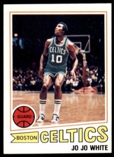 1977-78 Topps Basketball Jo Jo White Boston Celtics #35
