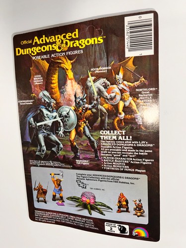 VTG LJN ZARAK Dungeons Dragons Complete D&D movie Action Figure 1983 MIB TSR MOC - Picture 14 of 16