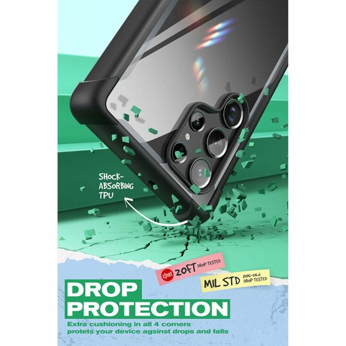 Étui i-Blason pour Galaxy S22 ULTRA Ares robuste housse pare-chocs corps entier double couche - Photo 6 sur 45
