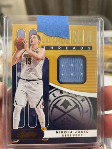 2019-20 Panini Absolute Memorabilia Established Threads Level 1 Nikola Jokic