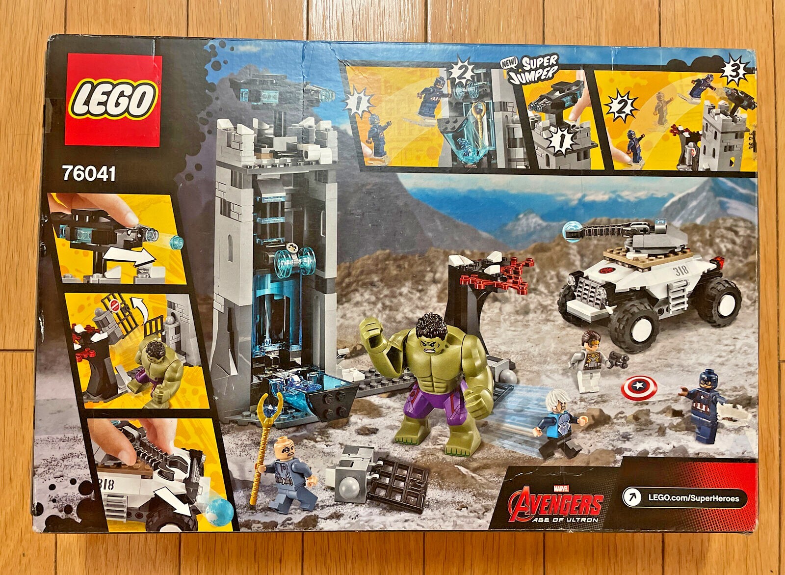 LEGO 76041 Marvel Super Heroes Avengers Age of Ultron: The Hydra ...