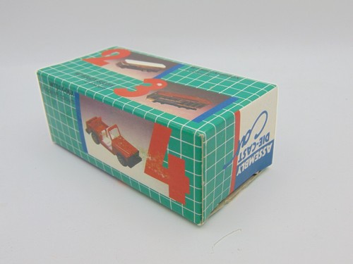 Tin Toys Diecast Jeep Kit Green Sealed in Box rare - Picture 2 of 8