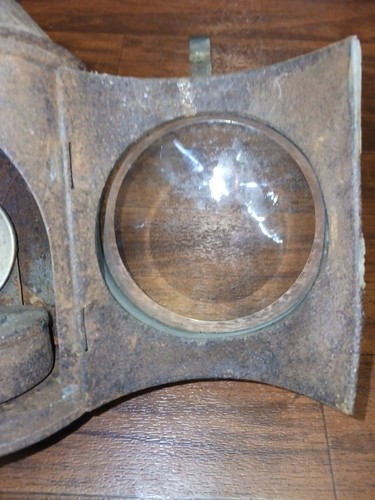 Antique Railroad Lantern Made By Hendry Brothers Great Clyde Street Glascow - Picture 23 of 24