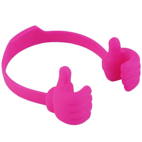 Support de regard de film paresseux pouce levé support de téléphone portable support de bureau - Photo 13 sur 19